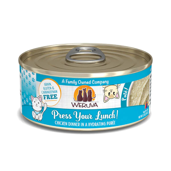 Weruva Cat Pate Press Your Lunch! Chicken Dinner