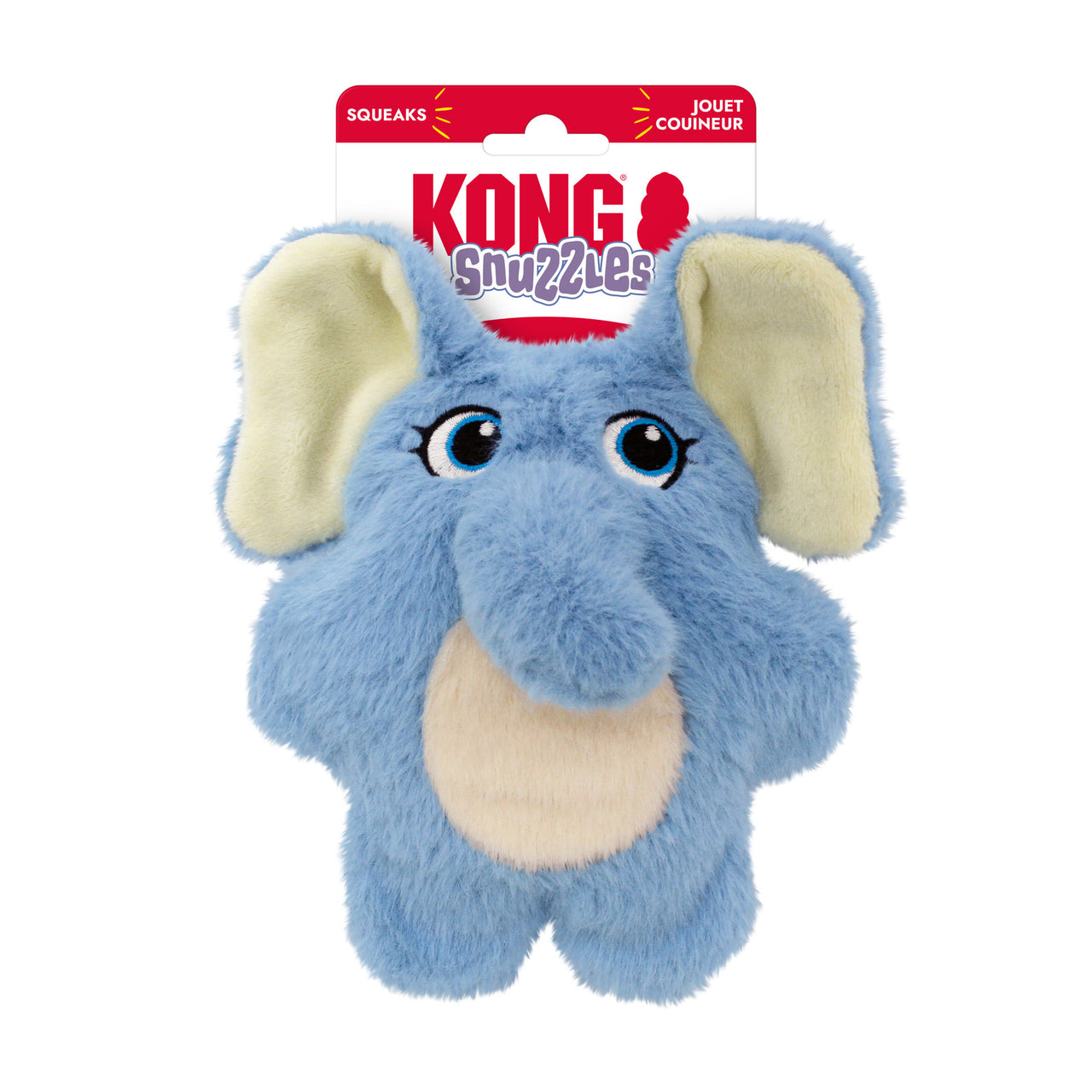 KONG Dog Toy Snuzzles Kiddos Elephant