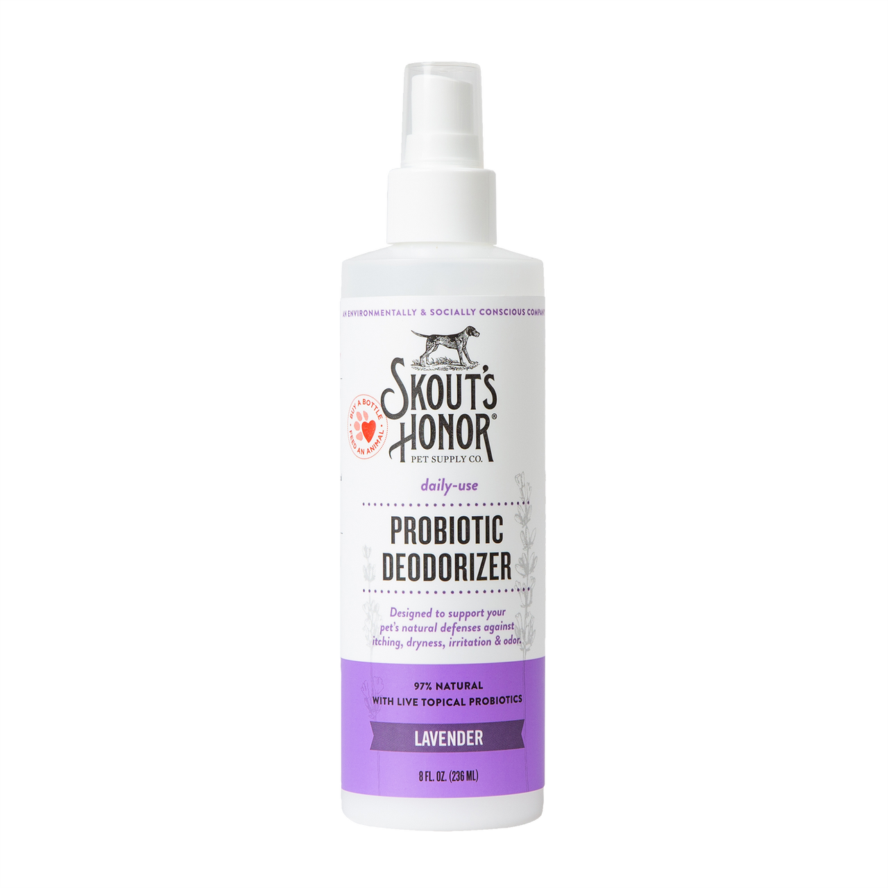 Skout's Honor Probiotic Deodorizer Lavender