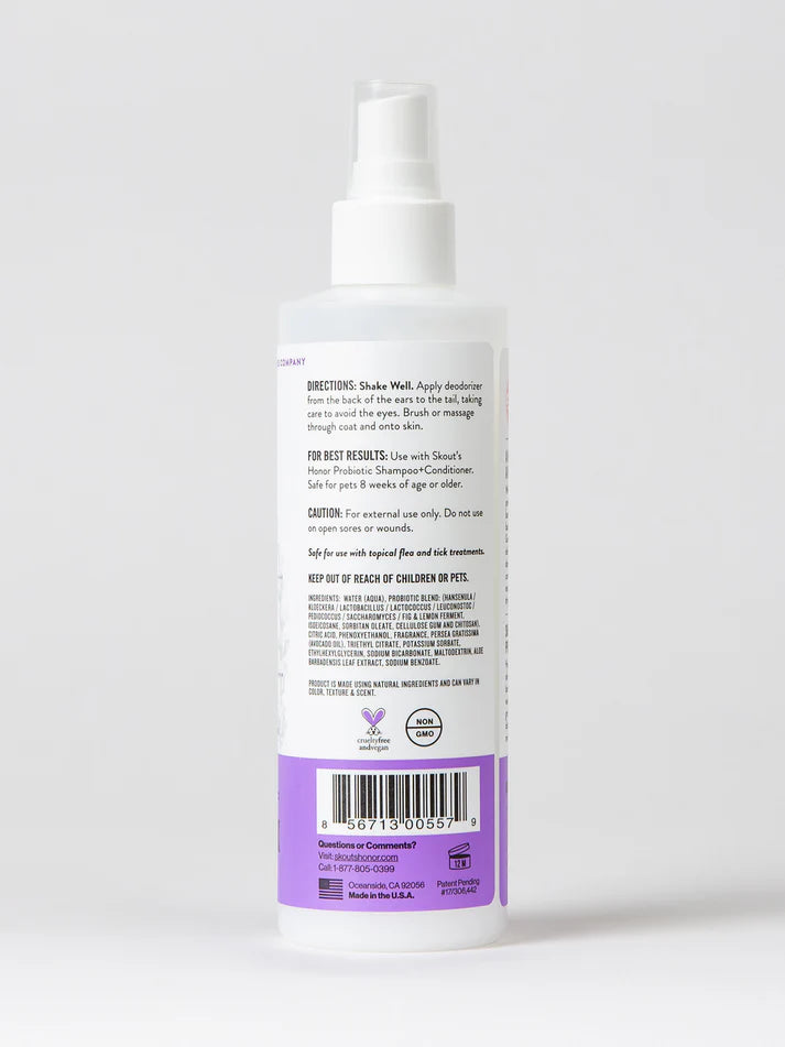 Skout's Honor Probiotic Deodorizer Lavender