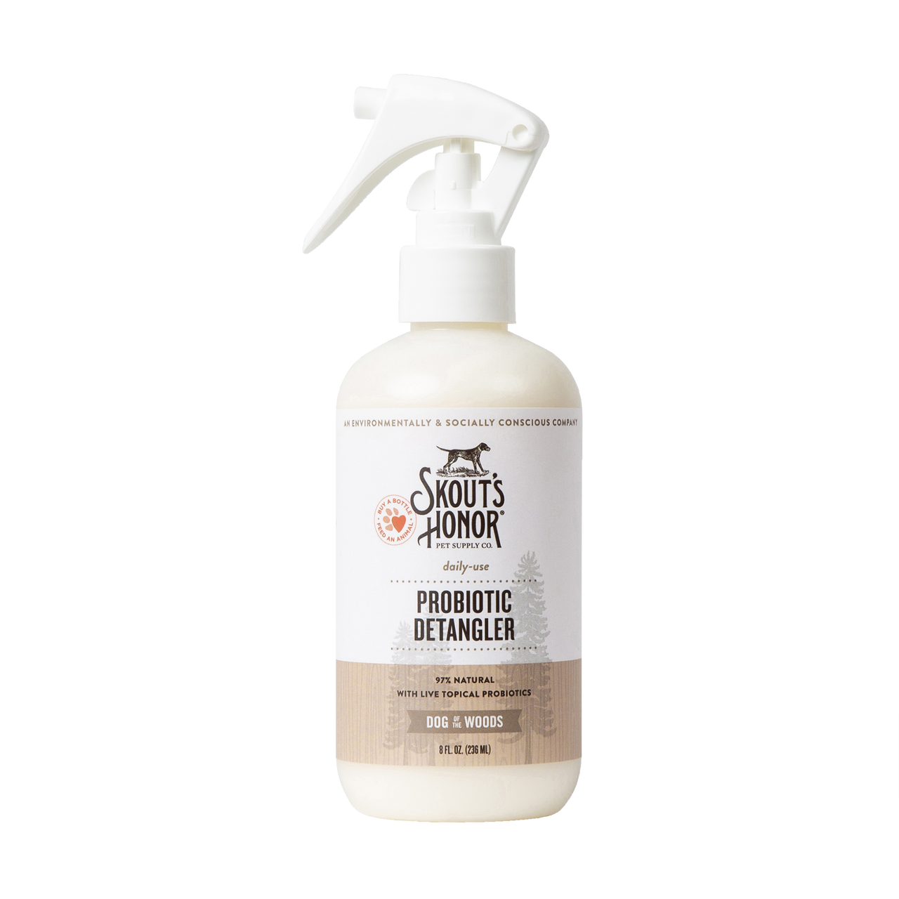 Skout's Honor Probiotic Daily Use Detangler Dog of the Woods FINAL SALE