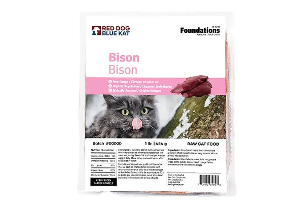 Red Dog Blue Kat Cat Foundations Bison