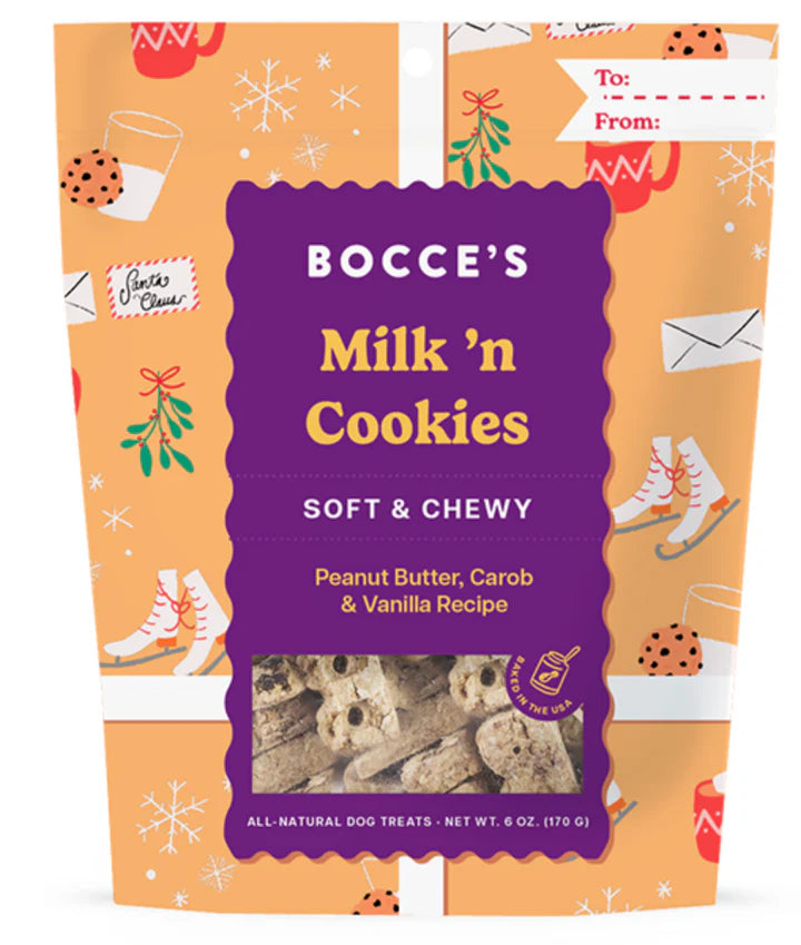 Bocce's Bakery Christmas Milk 'n Cookies