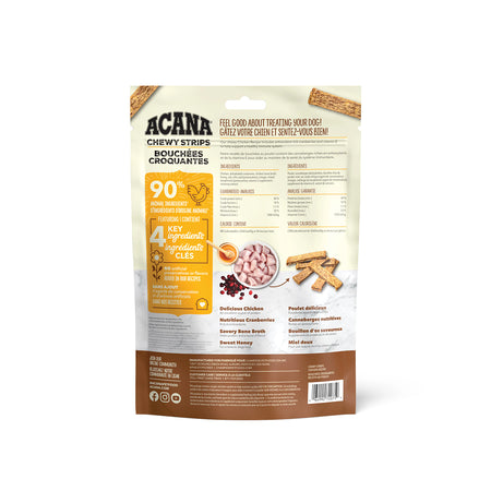 Acana Dog Treat Chewy Strips Immune System Chicken