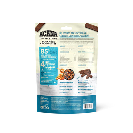 Acana Dog Treat Chewy Strips Skin, Coat & Digestive Salmon