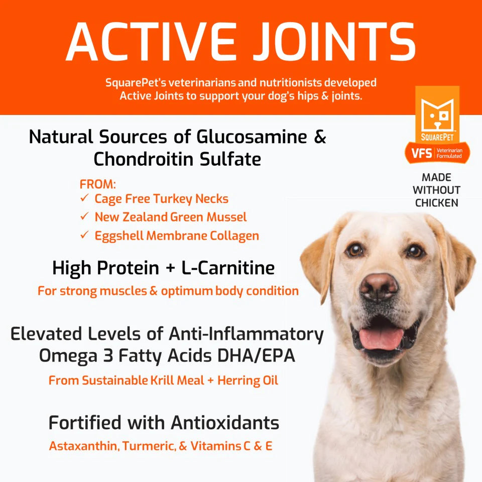 SquarePet Dog Active Joints Formula