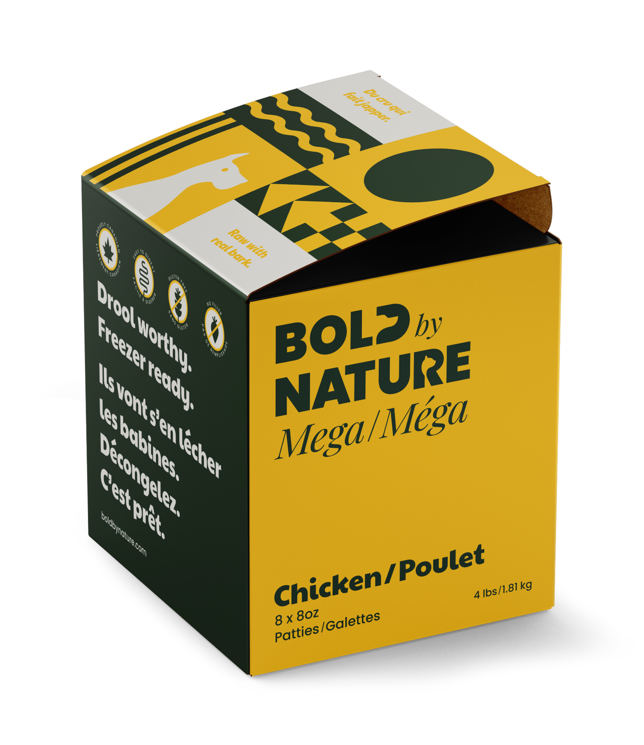 Bold By Nature Dog Mega Chicken