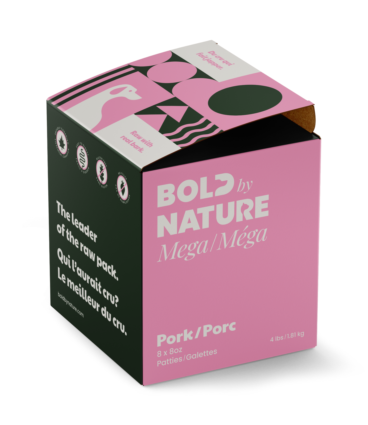 Bold By Nature Dog Mega Pork