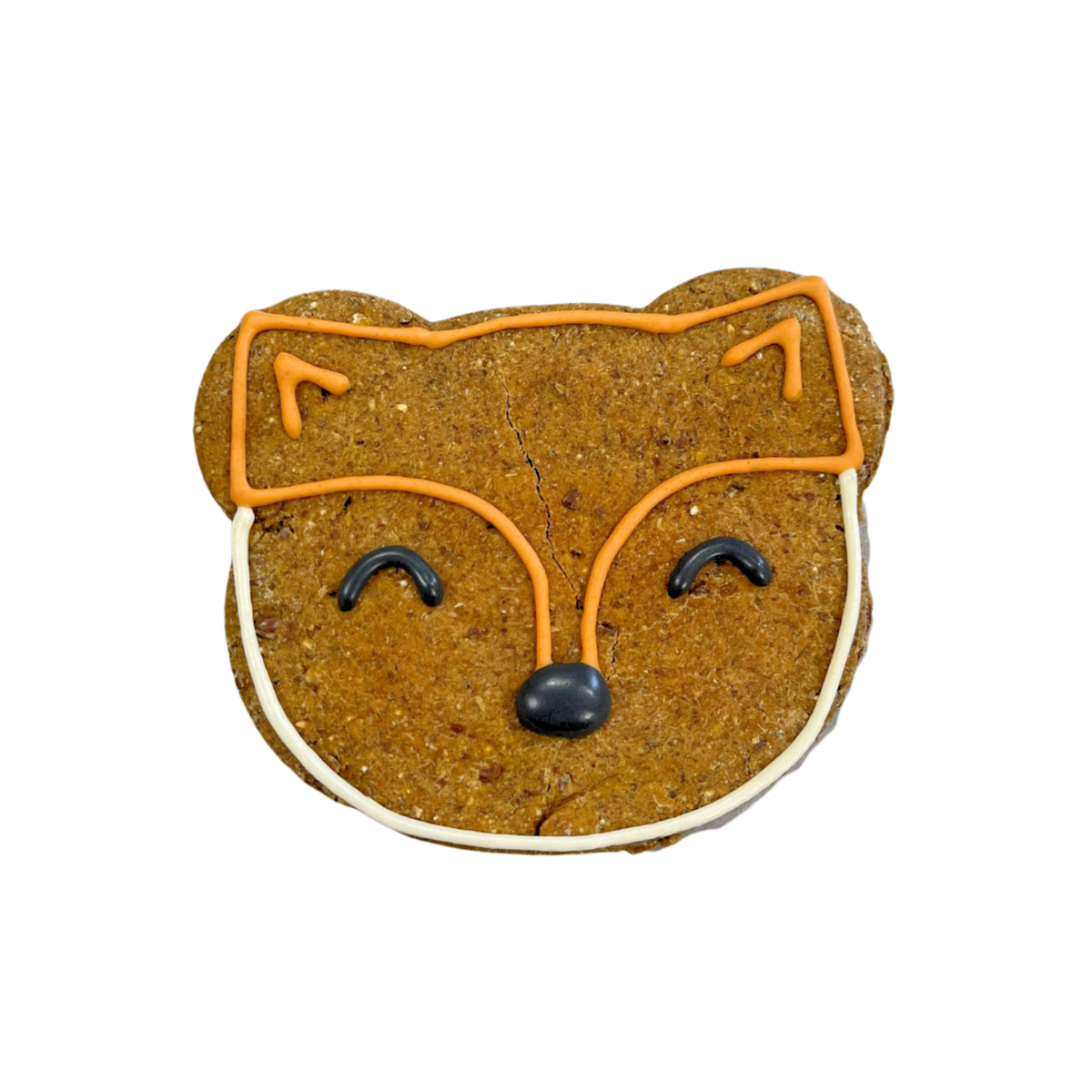 Beef Liver & Pumpkin Fox Cookie