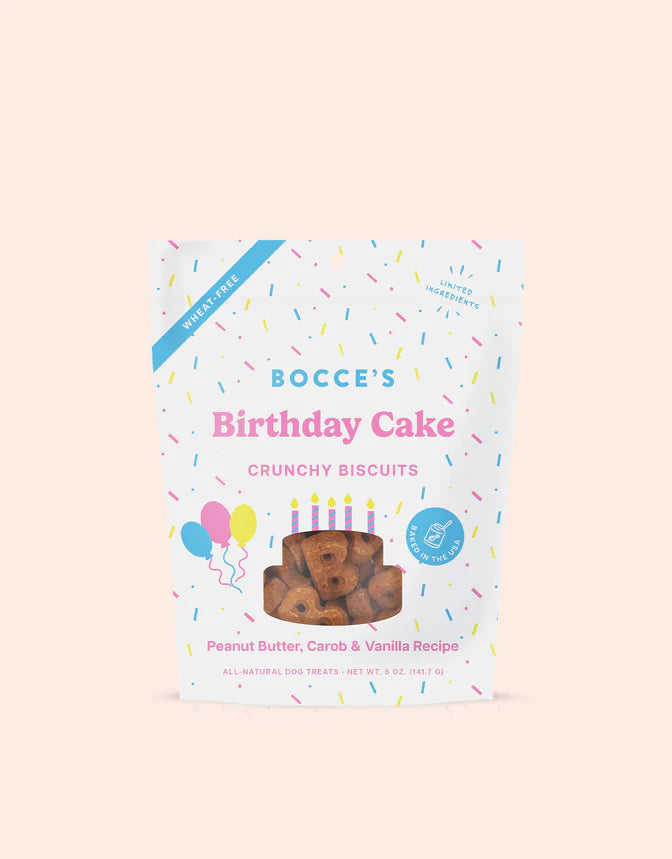 Bocce's Bakery Crunchy Biscuits Birthday Cake