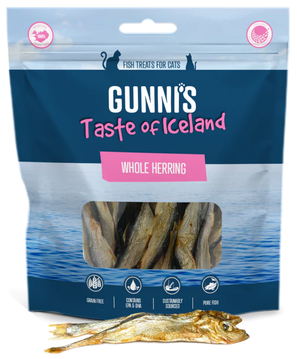 Gunni's Pet Cat Whole Herring 1.5oz