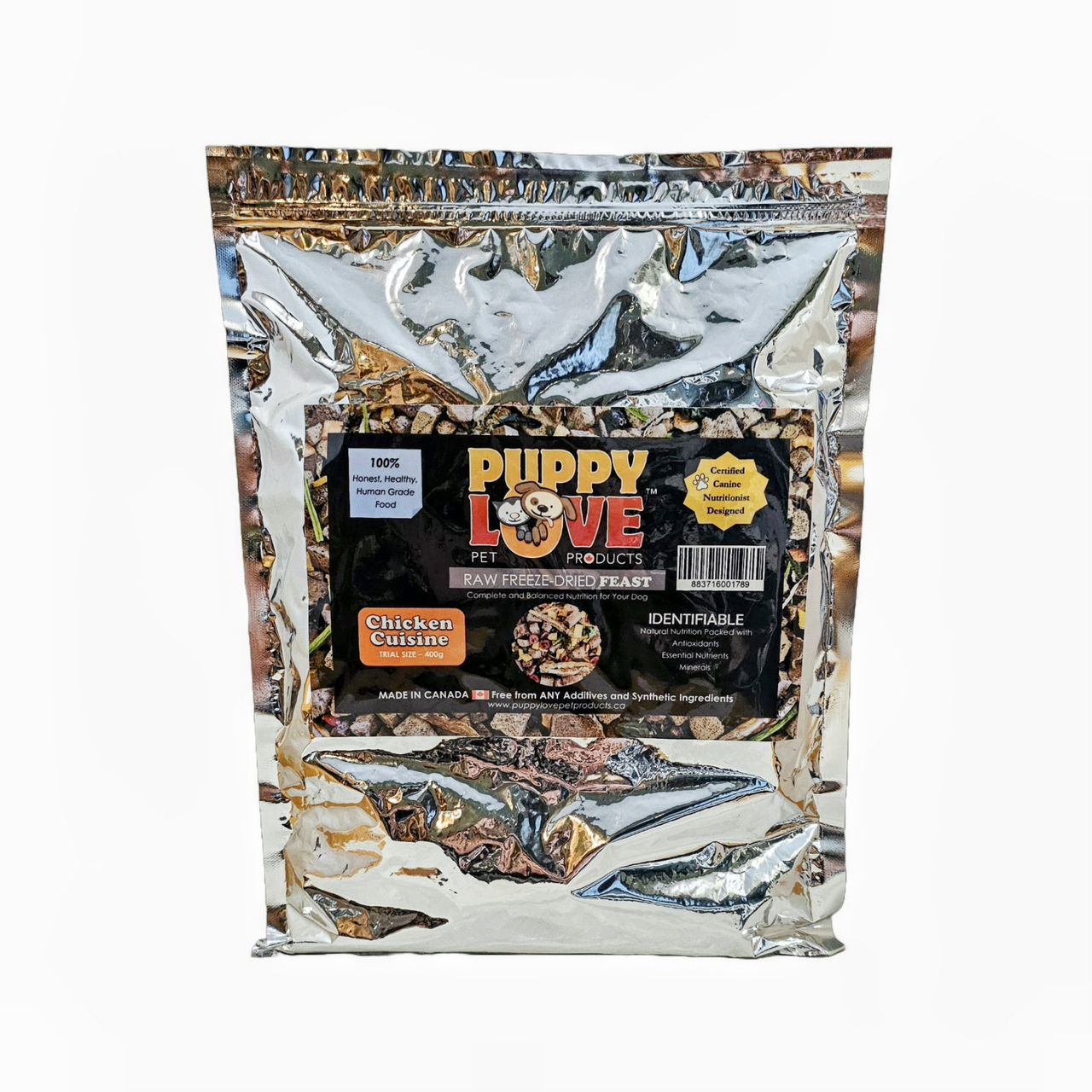 Puppy Love Freeze Dried Feast Chicken Cuisine