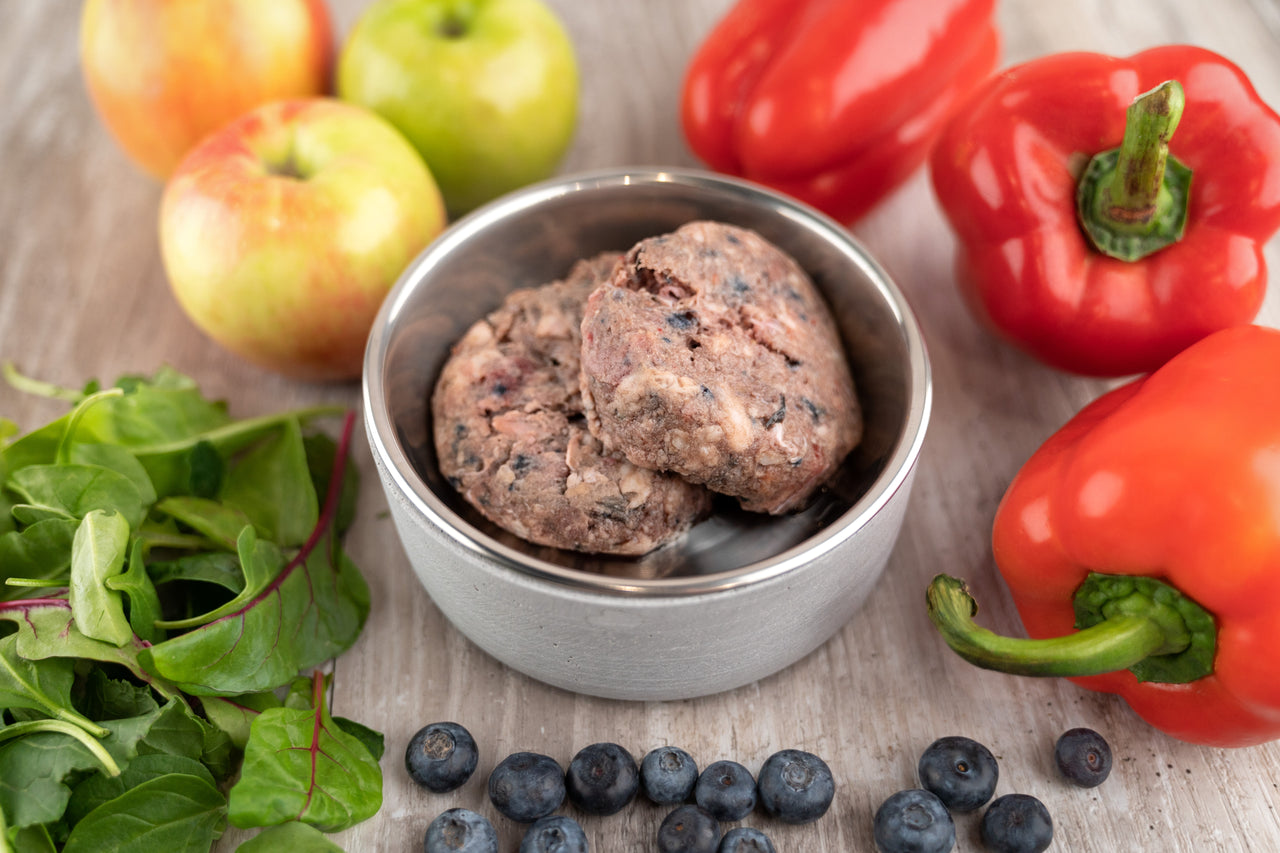 Artisan Raw Duck Beef Salmon Meal