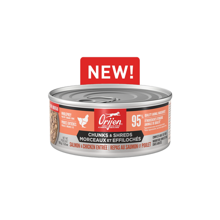 Orijen Cat Can Chunks & Shreds Salmon & Chicken