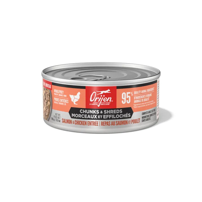 Orijen Cat Can Chunks & Shreds Salmon & Chicken