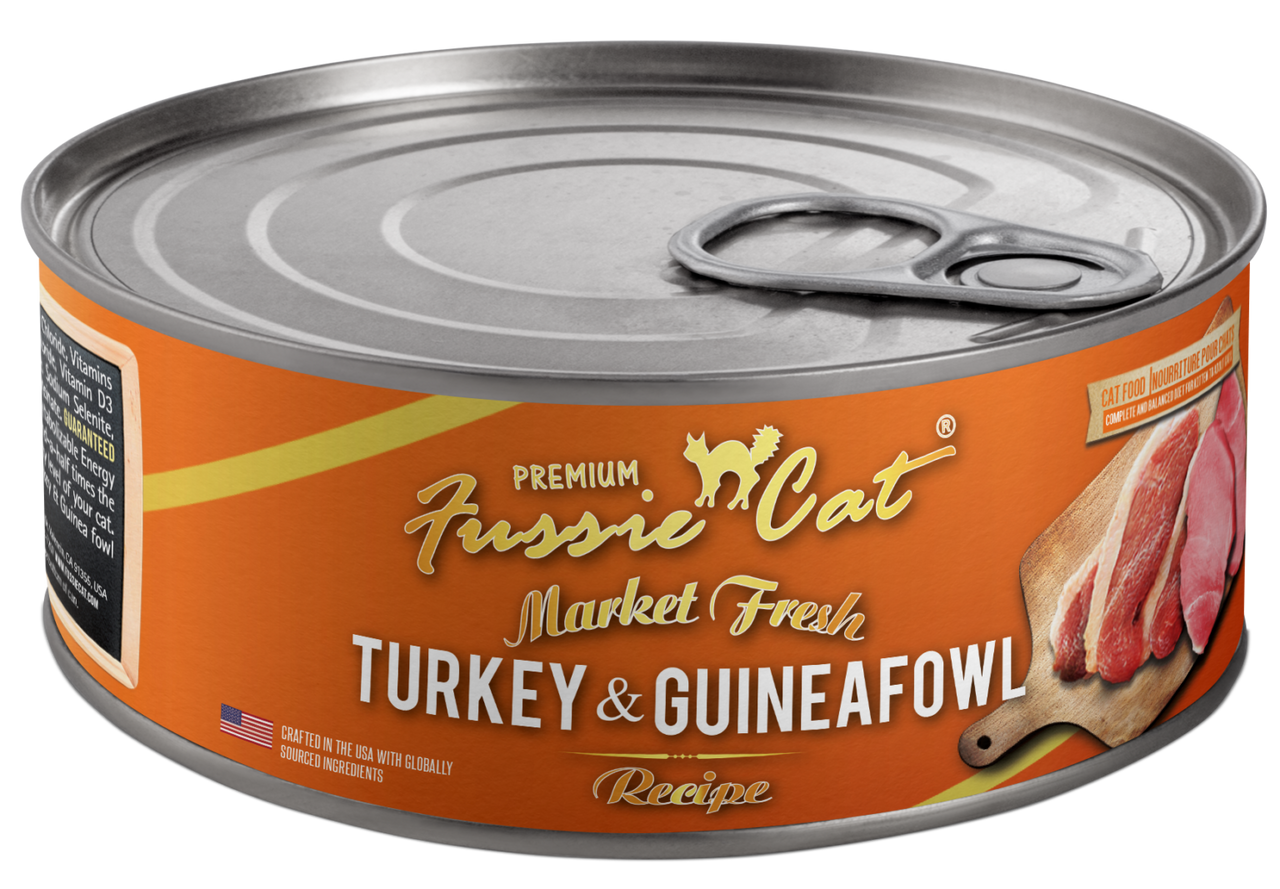 Fussie Cat Can Market Fresh Turkey & Guineafowl