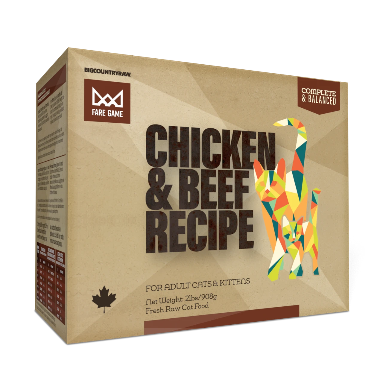 Big Country Raw Fare Game Chicken & Beef