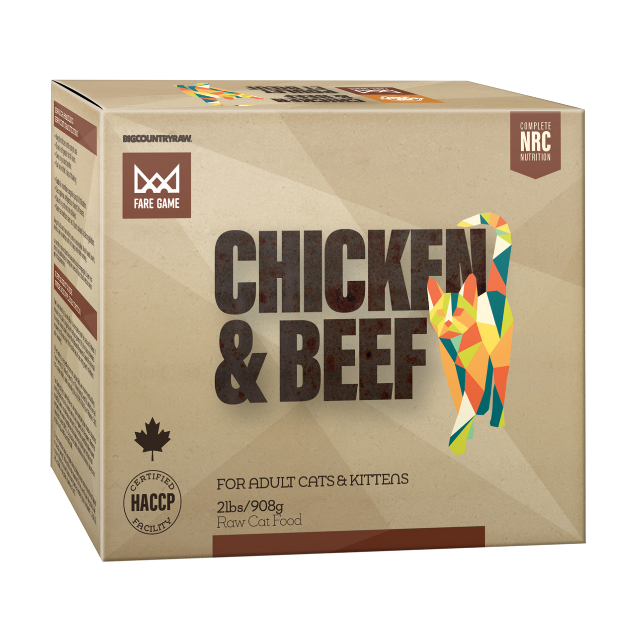 Big Country Raw Fare Game Chicken & Beef
