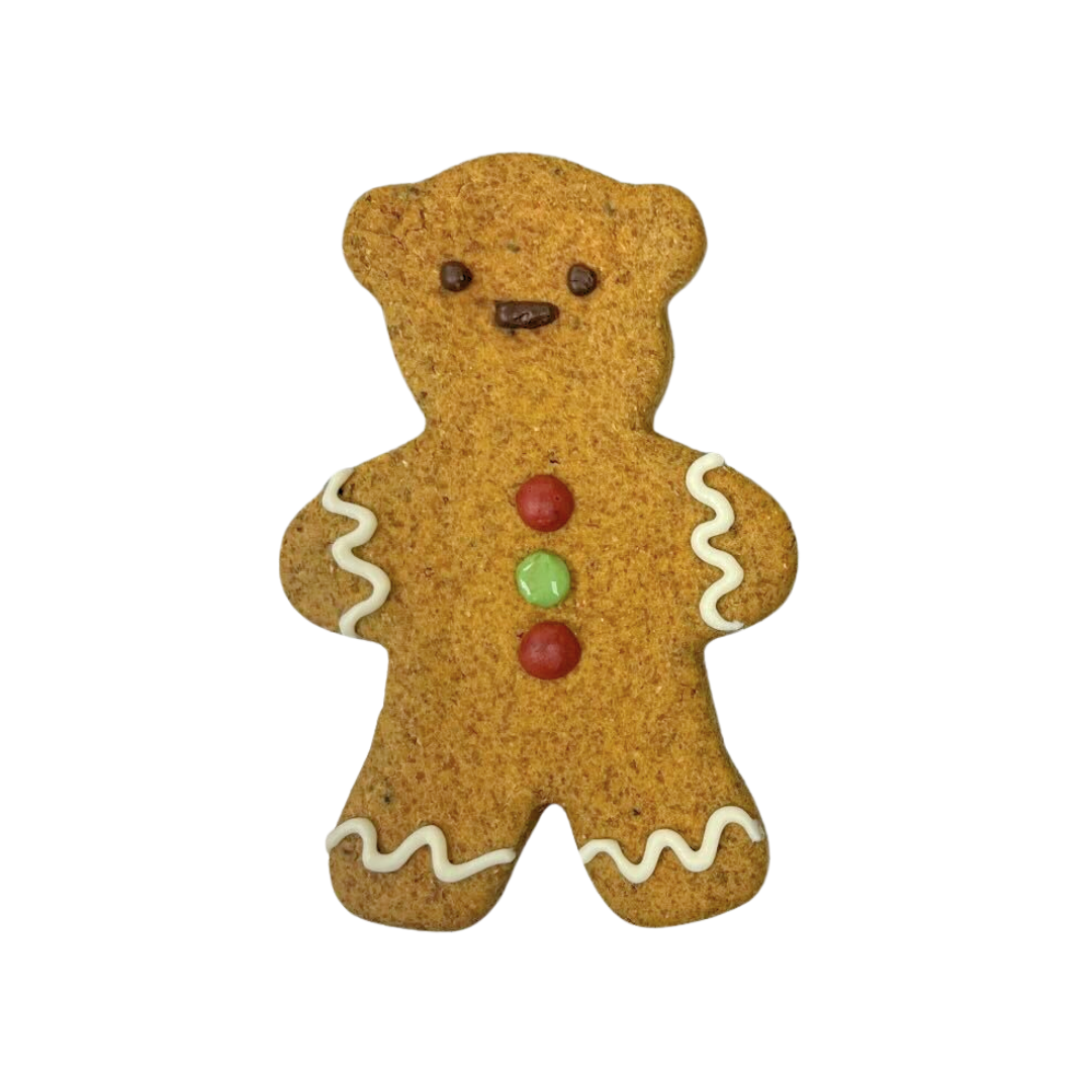 Pumpkin Carrot Apple Christmas Bear Cookie