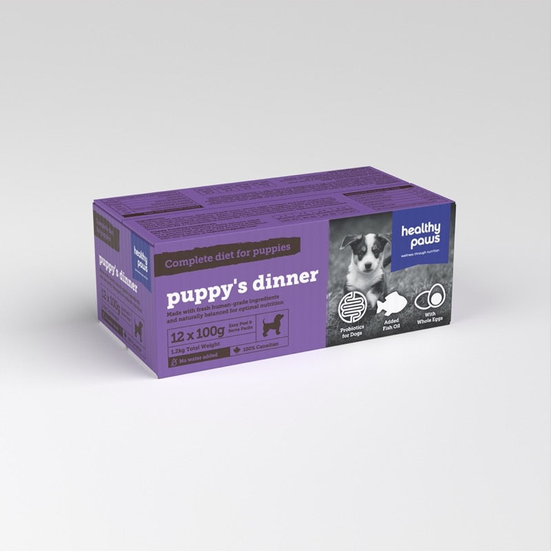 Healthy Paws Complete Dinner Puppy 1.2KG