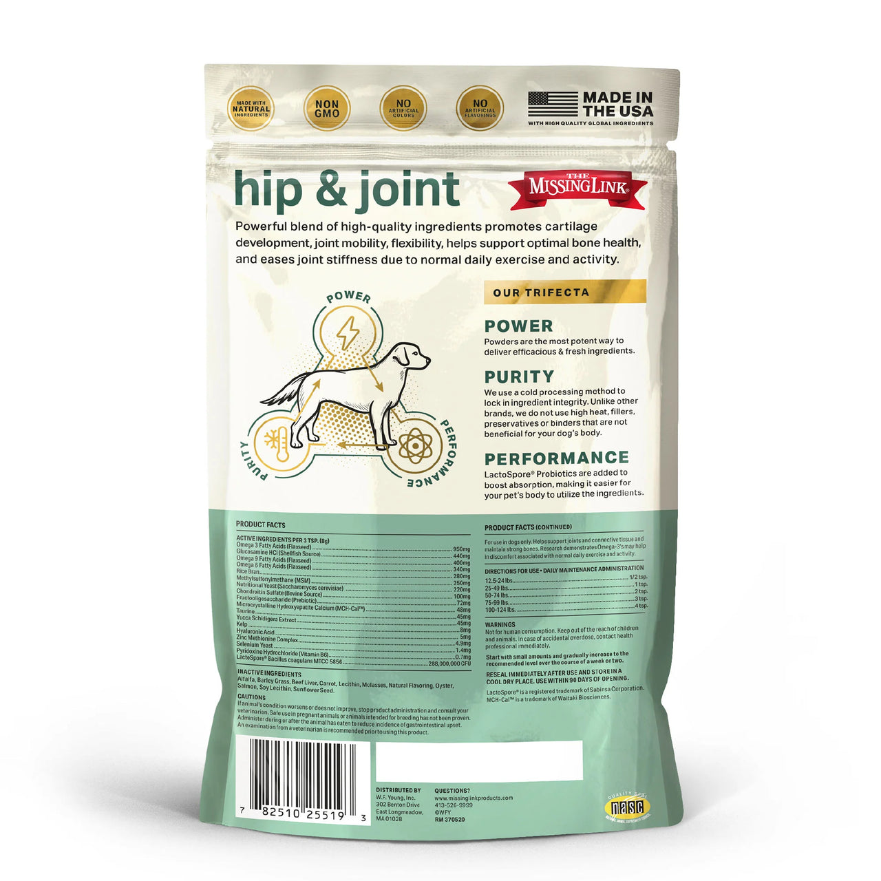 Missing Link Dog Hip & Joint Powder