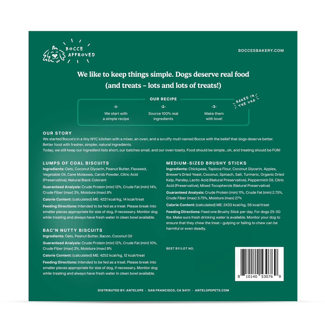 Bocce's Bakery Dog Christmas Advent Calendar