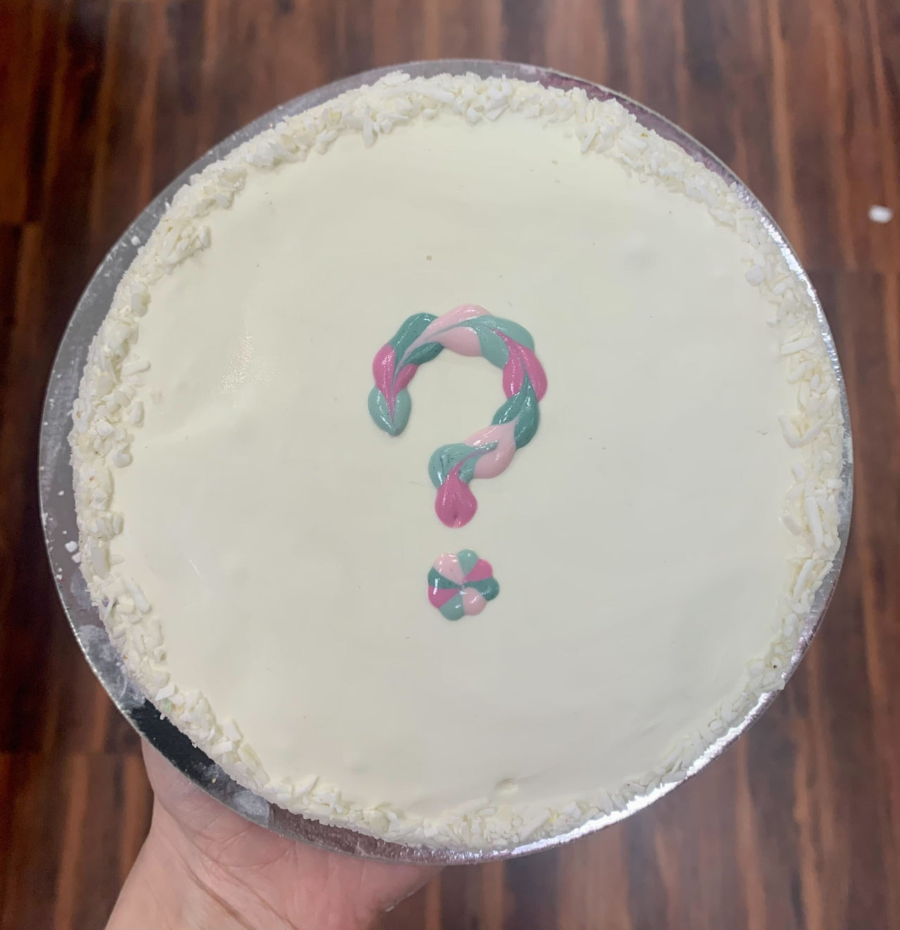 Gender Reveal Cake - 6" Round Shaped