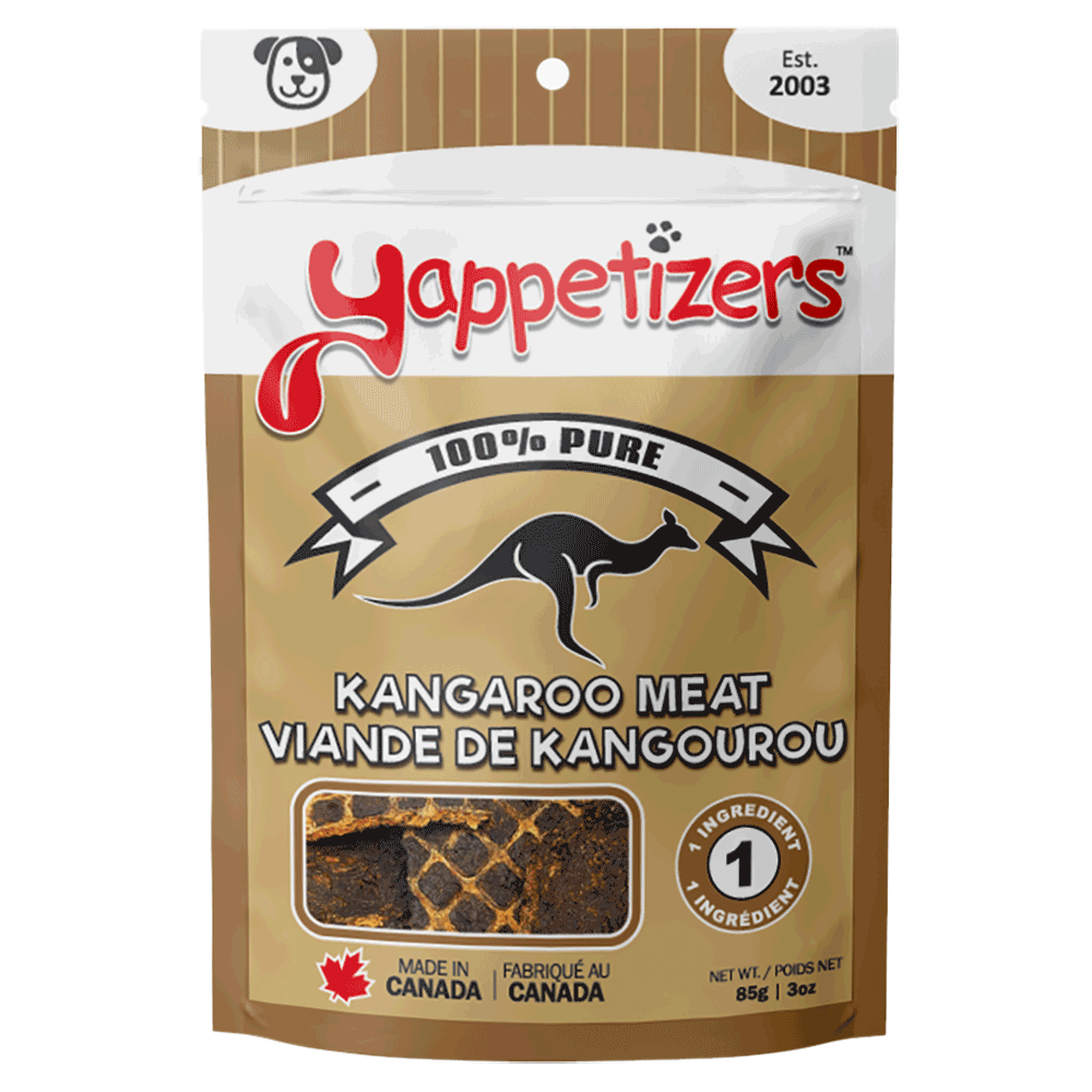 Yappetizers Dehydrated Kangaroo Meat