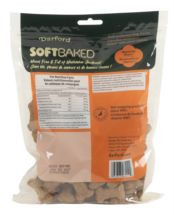 Darford SoftBaked Dog Treats Massively Meaty Beef