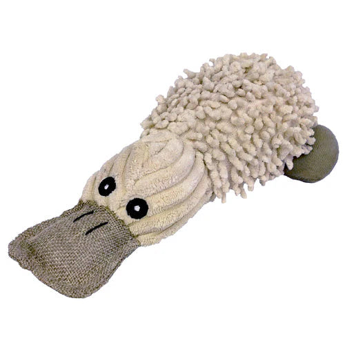 Petlou Dog Toy Natural Platypus