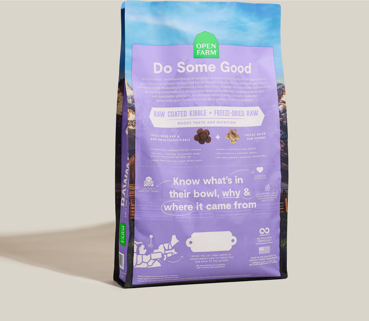 Open Farm Dog RawMix Grain Free Large Breed