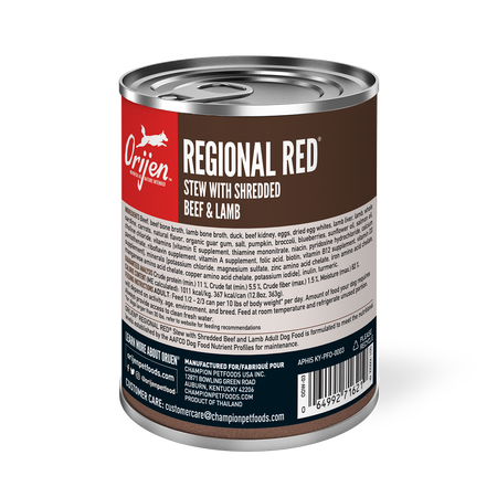 Orijen Dog Can Regional Red *SPECIAL ORDER*