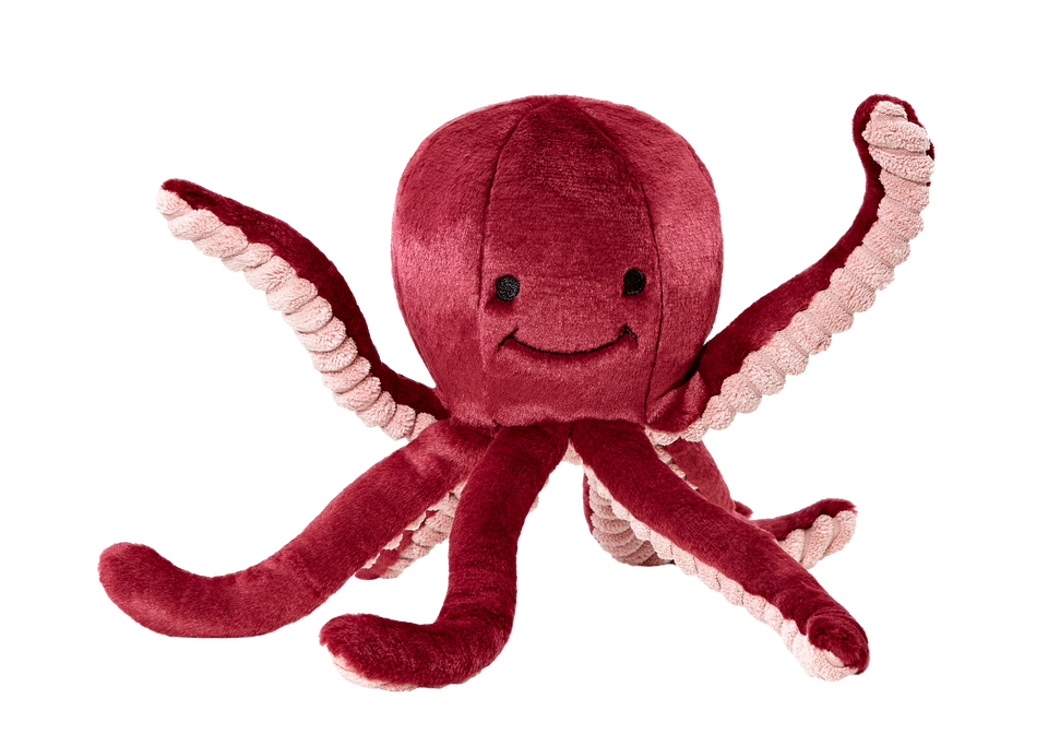 Fluff & Tuff Dog Toy Olympia Octopus