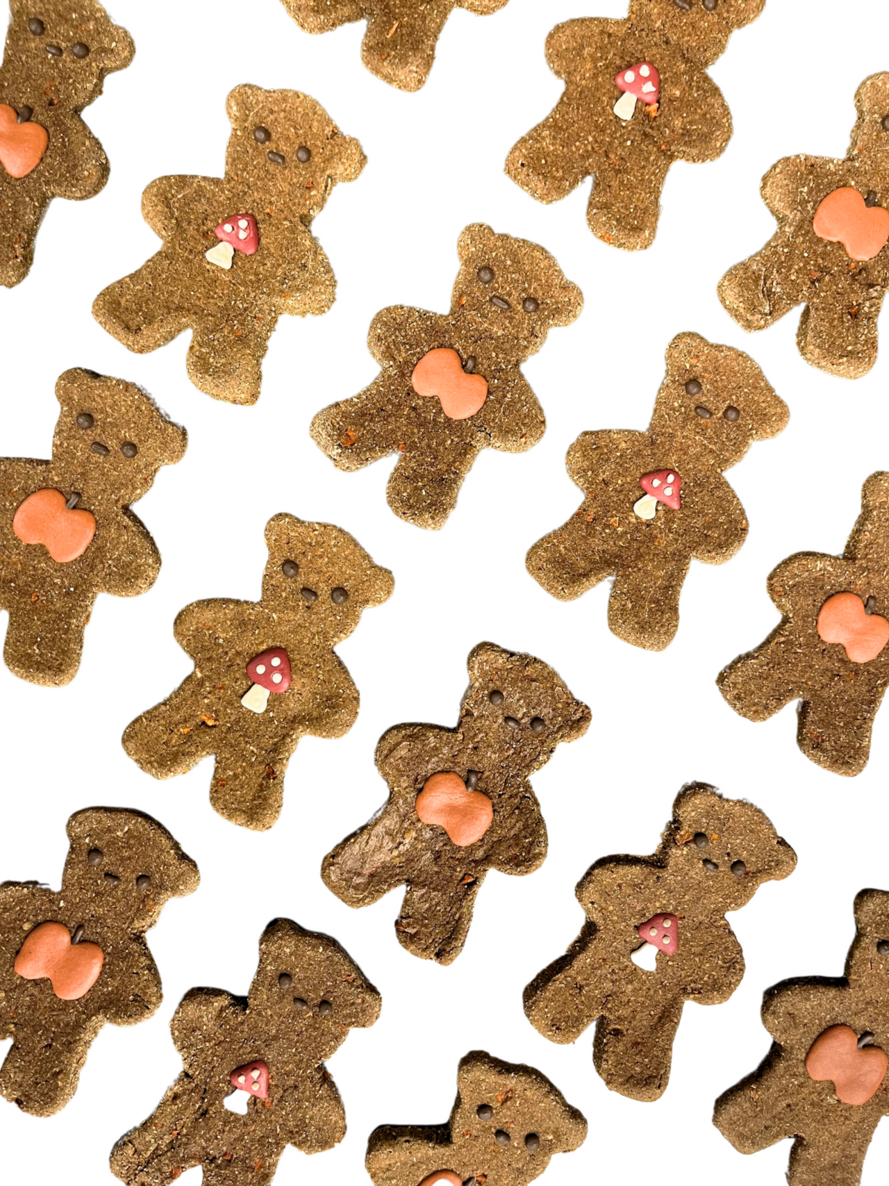 Pumpkin Carrot Apple Fall Bear Cookie