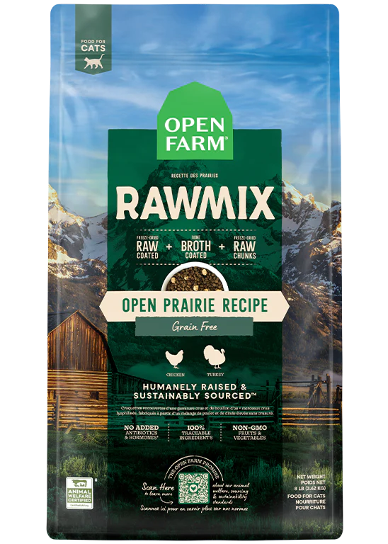 Open Farm Cat RawMix Grain Free Open Prairie