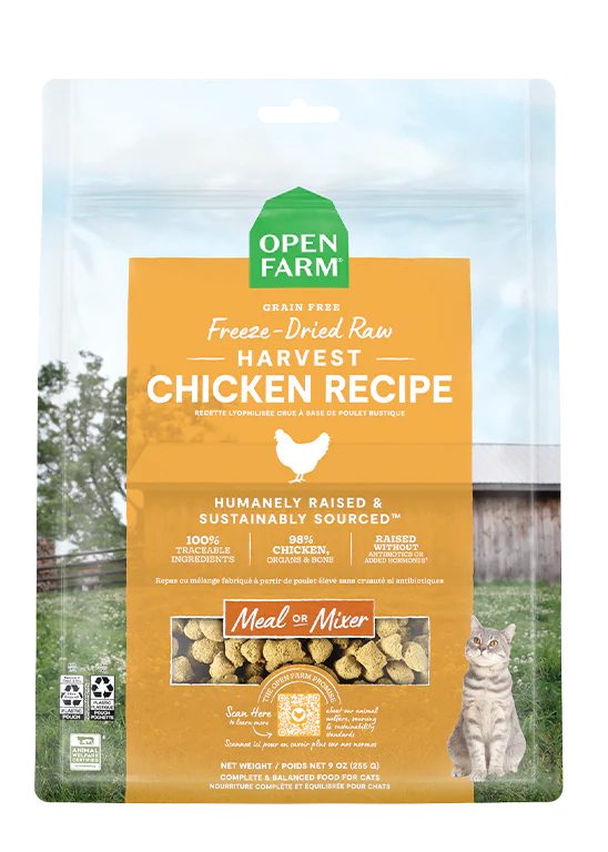 Open Farm Cat Freeze-Dried Raw Chicken Morsels *SPECIAL ORDER*