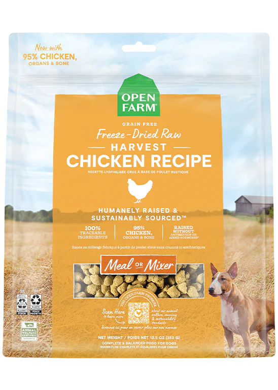 Open Farm Dog Freeze-Dried Raw Chicken Morsels