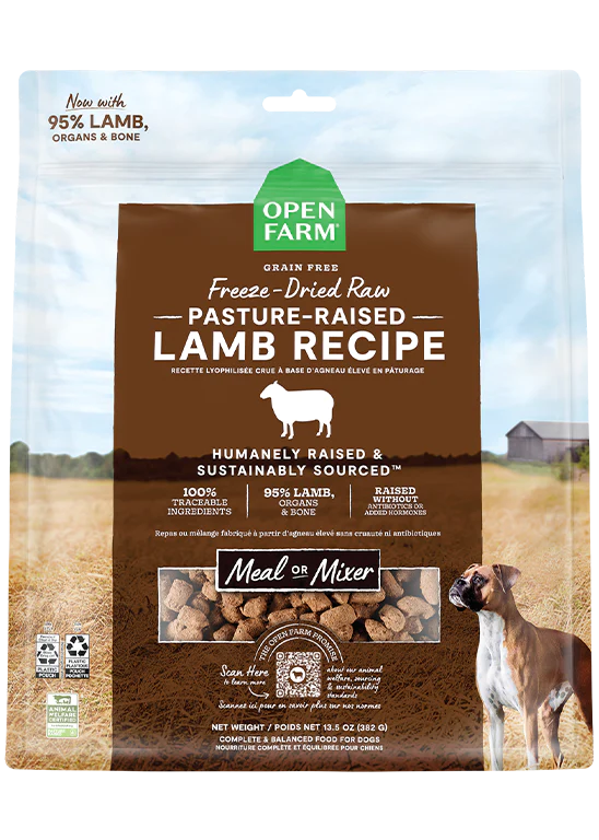 Open Farm Dog Freeze-Dried Raw Lamb Morsels