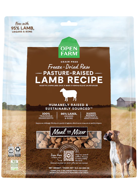 Open Farm Dog Freeze-Dried Raw Lamb Morsels *SPECIAL ORDER*