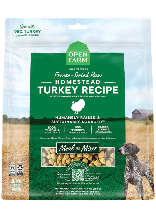 Open Farm Dog Freeze-Dried Raw Turkey Morsles