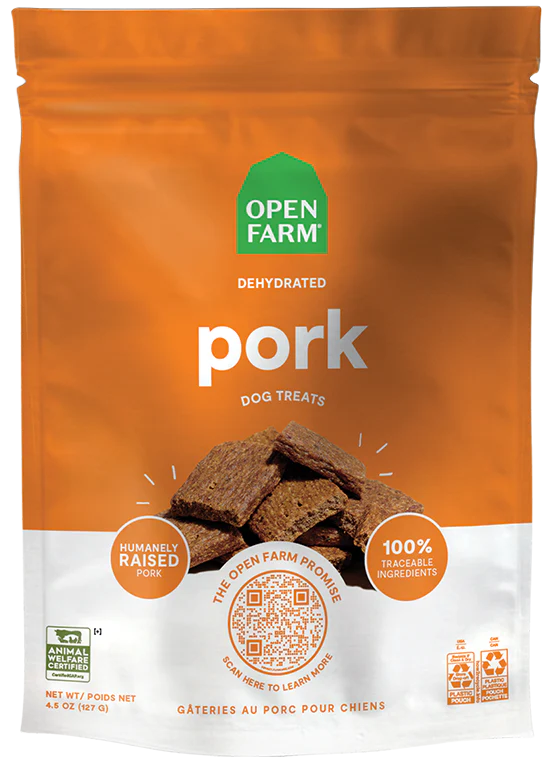 Open Farm Dog Treat Dehydrated Pork *SPECIAL ORDER*