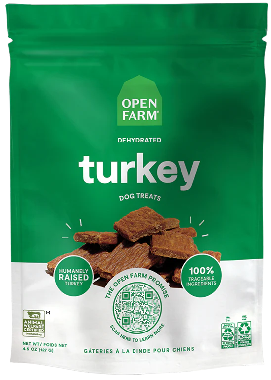 Open Farm Dog Treat Dehydrated Turkey *SPECIAL ORDER*