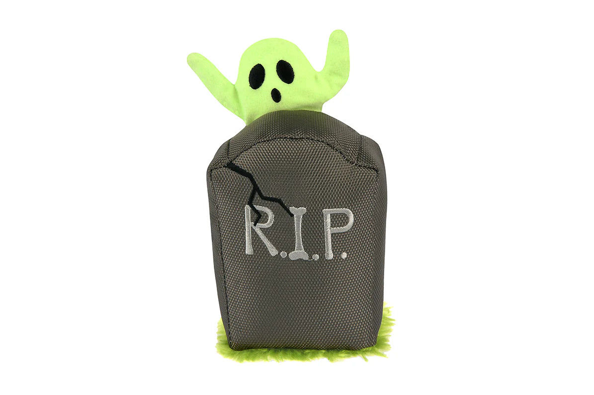 PLAY Dog Toy Halloween Howling Haunts Ghoulish Grave