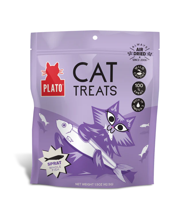 Plato Cat Air-Dried Treats Baltic Sprat