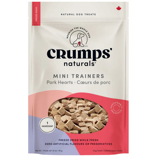 Crumps Freeze Dried Pork Hearts