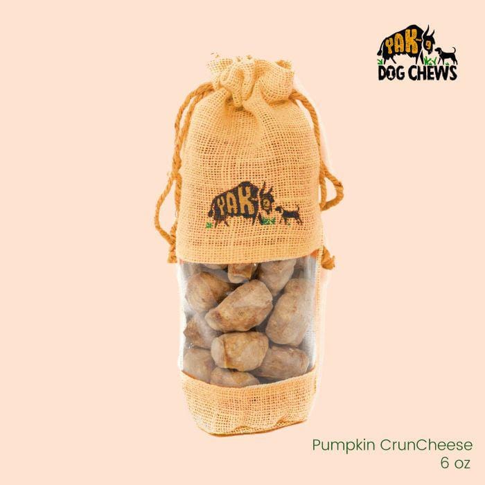 Yak9 Dog Chews Pumpkin Cruncheese 5 oz