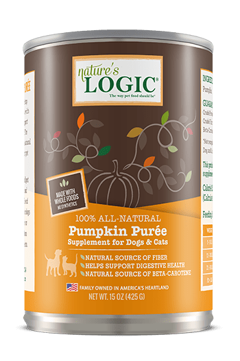 Nature's Logic Supplement Pumpkin Puree