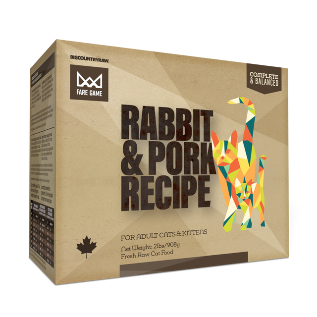 Big Country Raw Fare Game Rabbit & Pork