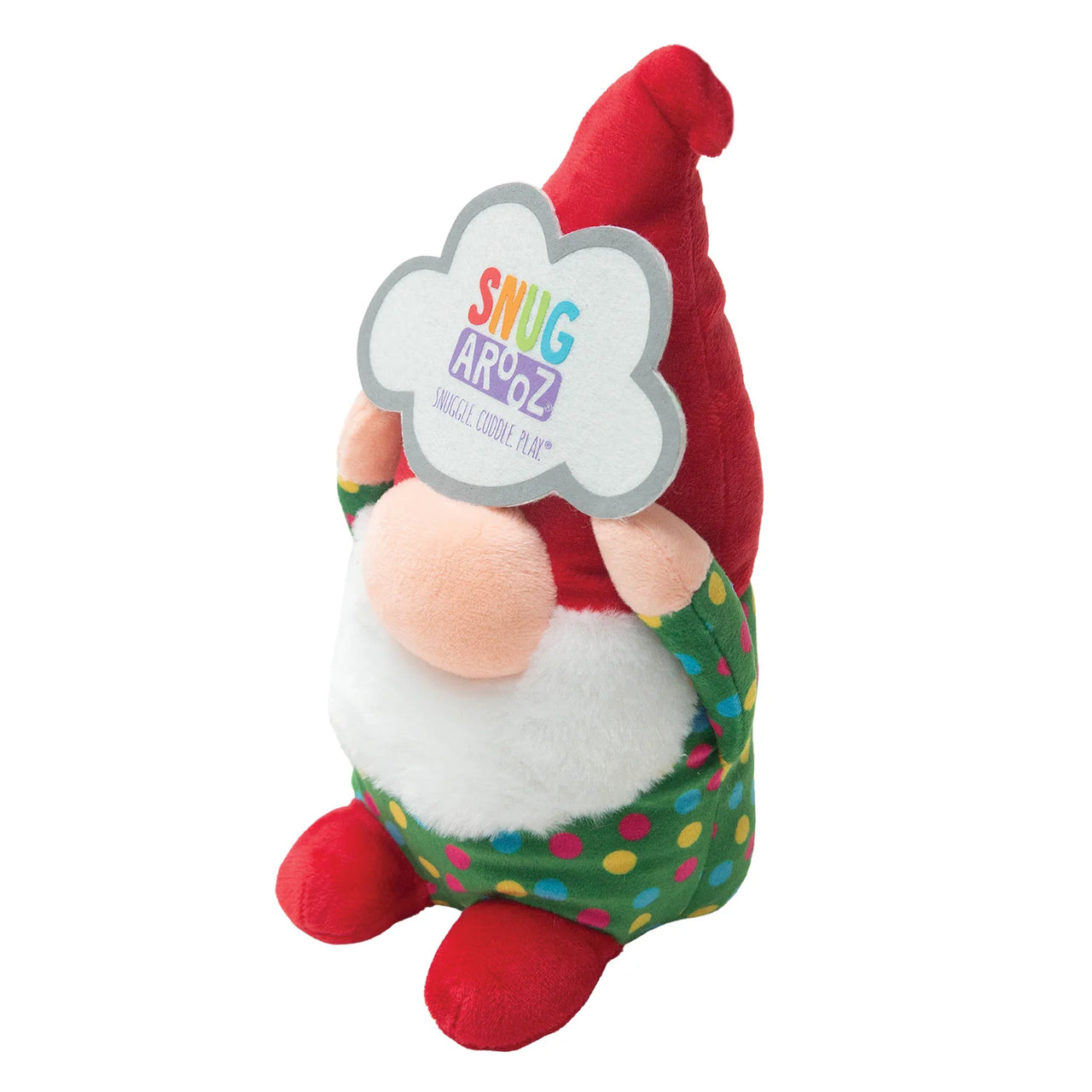 Snugarooz Dog Toy Holiday Snugz the Gnome