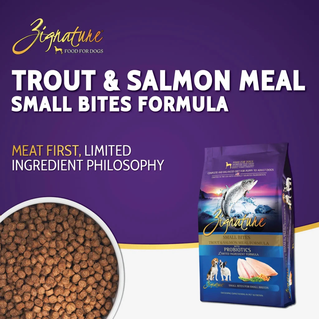 Zignature LID Trout & Salmon Small Bites *SPECIAL ORDER*